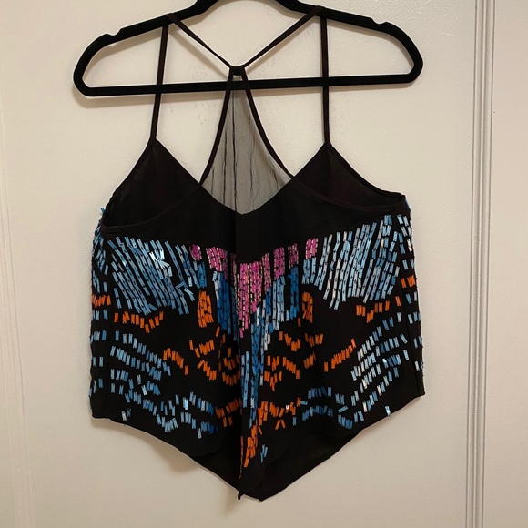 South Moon Under Sequined Racerback Tank top - Picture 2 of 3